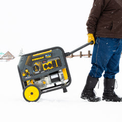 FIRMAN Power Equipment Dual Fuel 5700W Portable Generator Recoil Start 120/240V