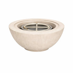 Flame Havens 24" Round GFRC Concrete Fire Only Bowl by Flame Havens Serenity Series