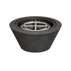 Flame Havens 30" Round GFRC Concrete Cone Style Fire Only Bowl by Flame Havens Serenity Series