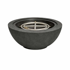 Flame Havens 30" Round GFRC Concrete Fire Only Bowl by Flame Havens Serenity Series