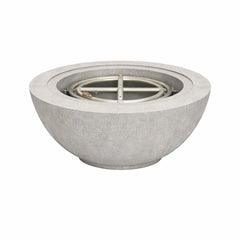 Flame Havens 30" Round GFRC Concrete Fire Only Bowl by Flame Havens Serenity Series