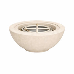 Flame Havens 30" Round GFRC Concrete Fire Only Bowl by Flame Havens Serenity Series