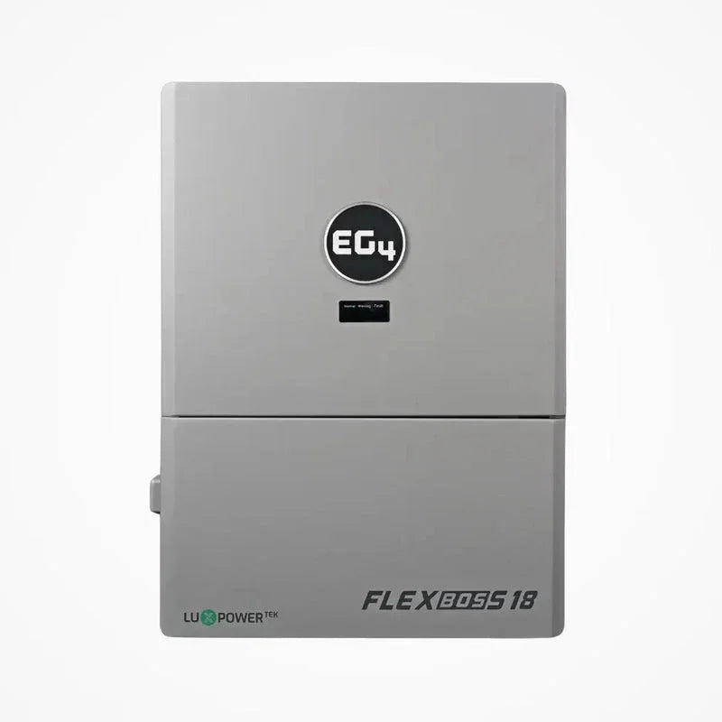 EG4 Hybrid Power Kit | 13kW 120/240V Output 48VDC - 32kWh System Bundle | 1 x EG4 FlexBoss18 Hybrid Inverter + 2 x EG4 All-Weather 314Ah Battery - Green Vista Living