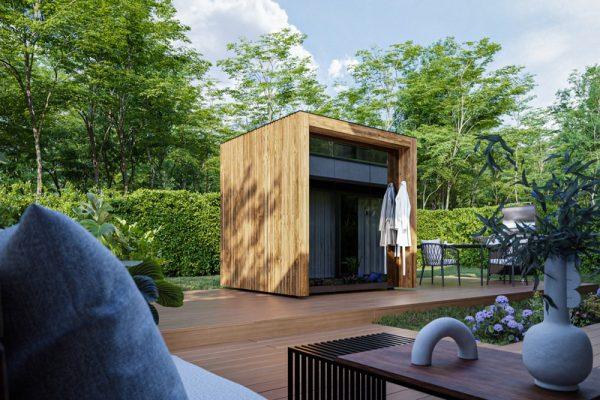 Thermasol Fortis - Aspen, 3-4 Person, Outdoor Sauna - Green Vista Living