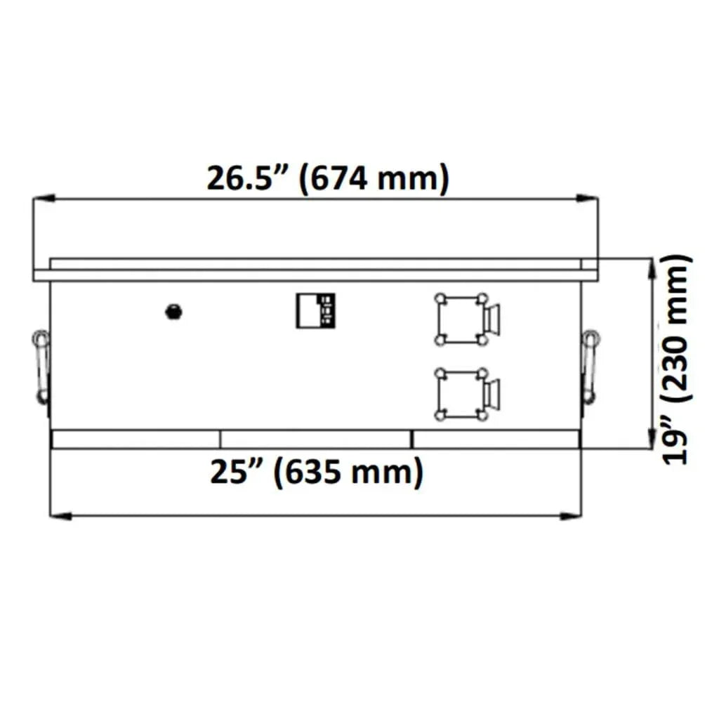 5kWh Fortress LFP-5K-48V Lithium Battery (100Ah) - Green Vista Living