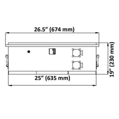 5kWh Fortress LFP-5K-48V Lithium Battery (100Ah) - Green Vista Living