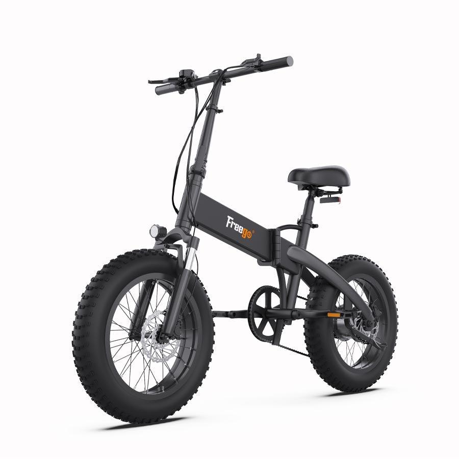 Freego eFlex Raptor E1 Shimano 7-Speed Foldable Fat Tire City Electric Bike - Green Vista Living