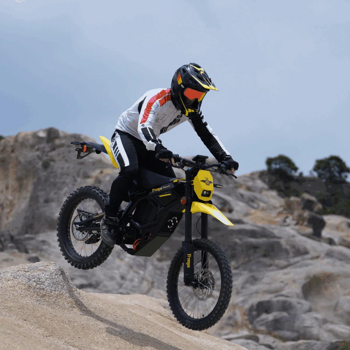 Freego Nova 5 Mid-Drive Off-Road Electric Dirt Bike - Green Vista Living