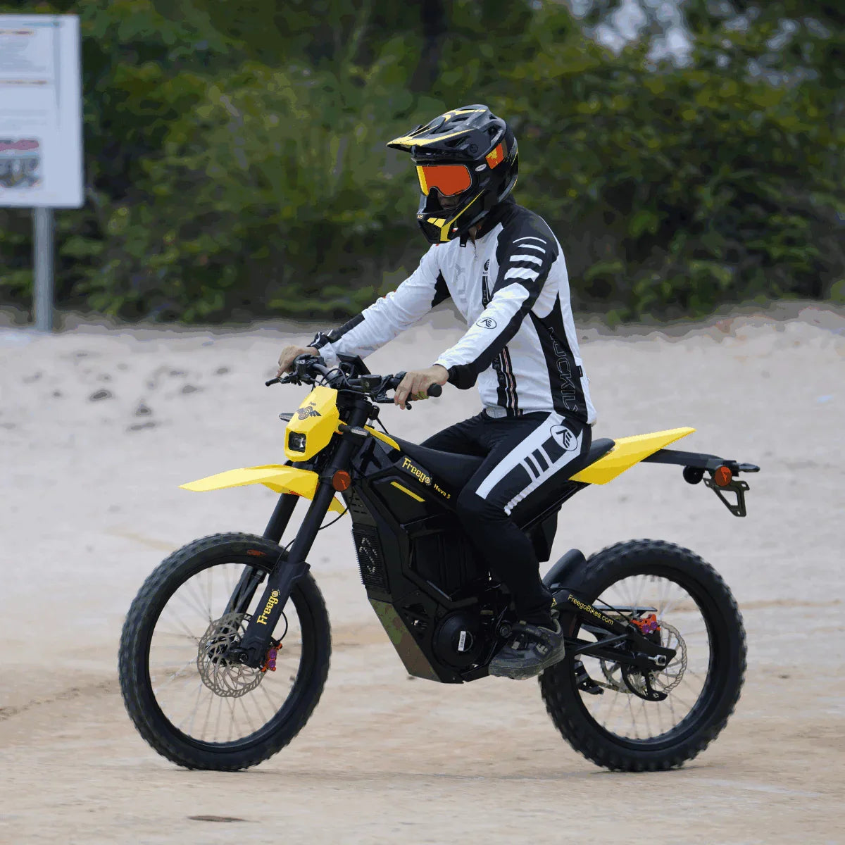 Freego Nova 5 Mid-Drive Off-Road Electric Dirt Bike - Green Vista Living