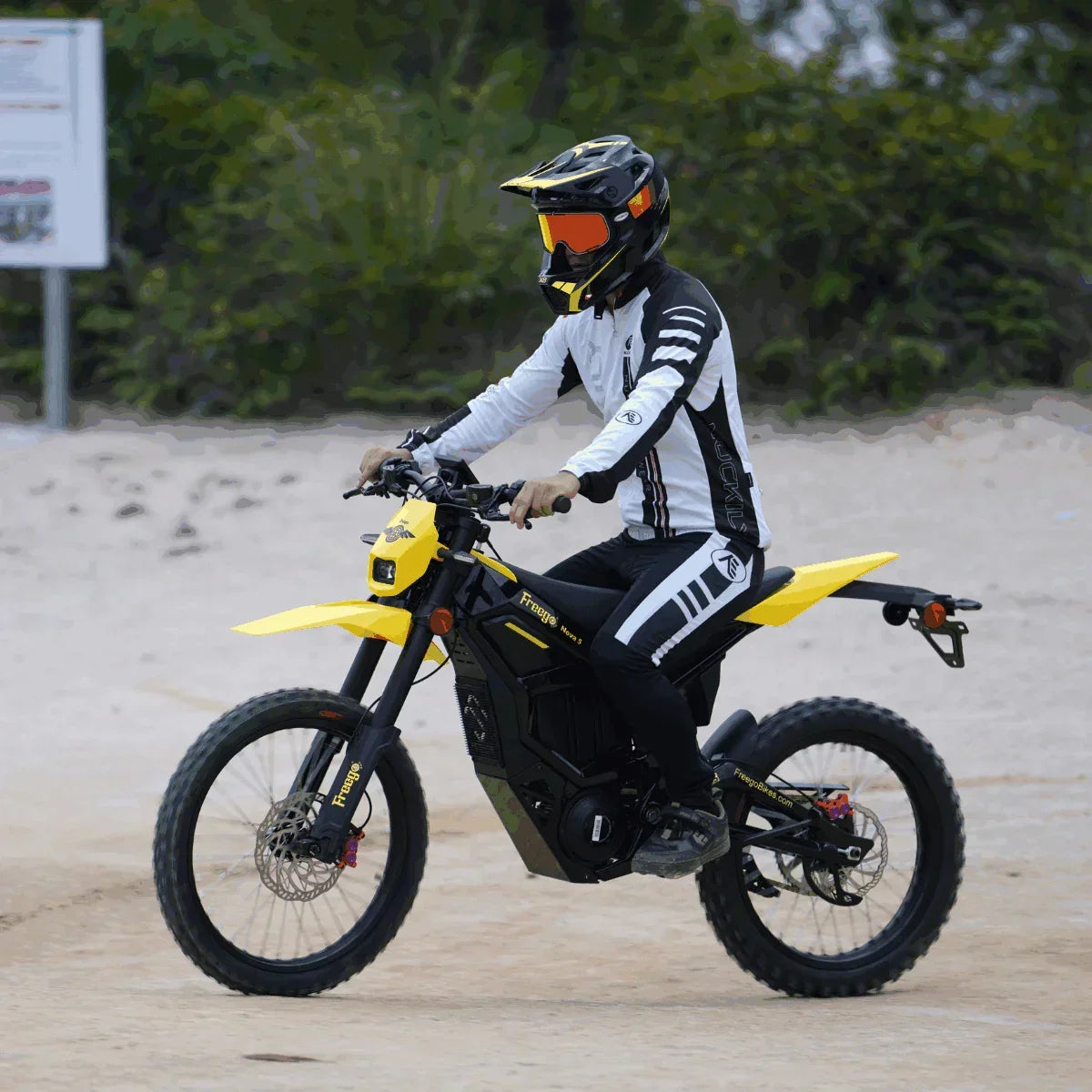 Freego Nova 5 Mid-Drive Off-Road Electric Dirt Bike - Green Vista Living