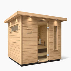 Kohler C2 Outdoor Traditional Sauna Kit – Douglas Fir | Up to 6 Persons