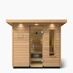 Kohler C2 Outdoor Traditional Sauna Kit – Douglas Fir | Up to 6 Persons - Green Vista Living