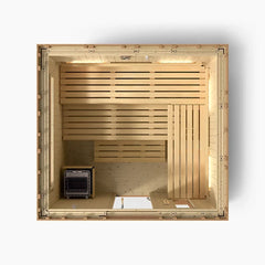 Kohler C2 Outdoor Traditional Sauna Kit – Douglas Fir | Up to 6 Persons - Green Vista Living
