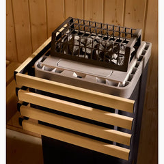 Kohler C2 Outdoor Sauna Kit – Weathered Grey Spruce | Up to 6 Persons