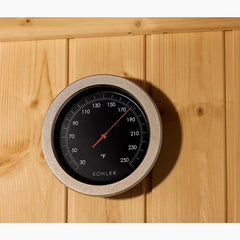 Kohler C2 Outdoor Sauna Kit – Weathered Grey Spruce | Up to 6 Persons