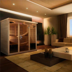 Golden Designs Near Zero EMF Far Infrared Sauna | GDI-6996-01 Elite | 6 Persons