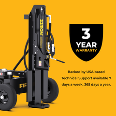 FIRMAN Power Equipment 22-Ton Gas Powered Hydraulic Log Splitter
