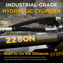 FIRMAN Power Equipment 22-Ton Gas Powered Hydraulic Log Splitter