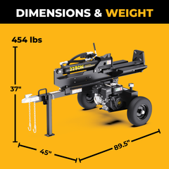 FIRMAN Power Equipment 22-Ton Gas Powered Hydraulic Log Splitter
