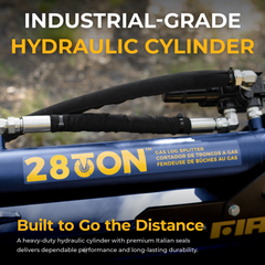 FIRMAN Power Equipment 28-Ton Gas Powered Hydraulic Log Splitter