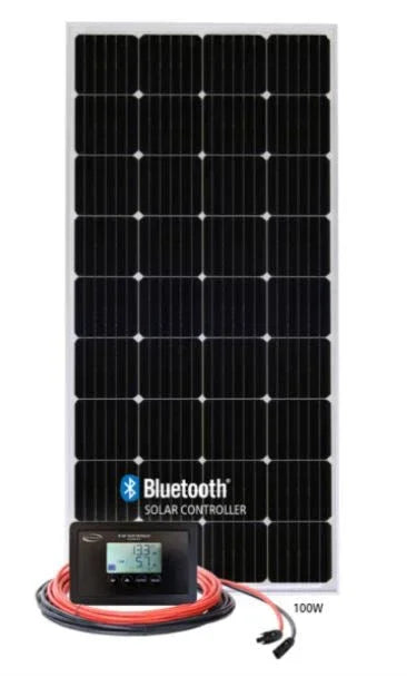Go Power! 100 Watt Retreat Solar Kit - RETREAT - Green Vista Living