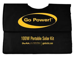 Go Power! Duralite 100 Watt Solar Kit - GP-DURALITE-100 - Green Vista Living