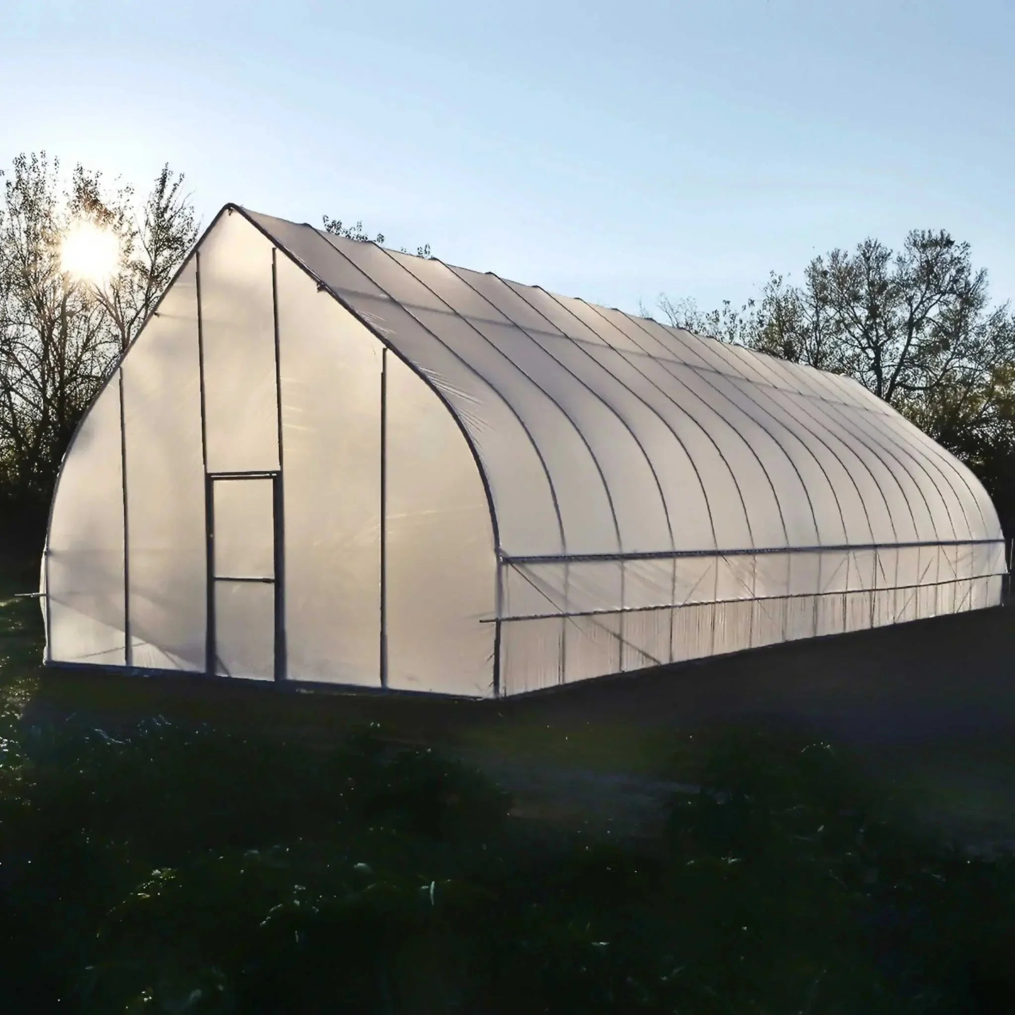 Bootstrap Farmer Gothic All-Metal Hoop House Kit - Green Vista Living
