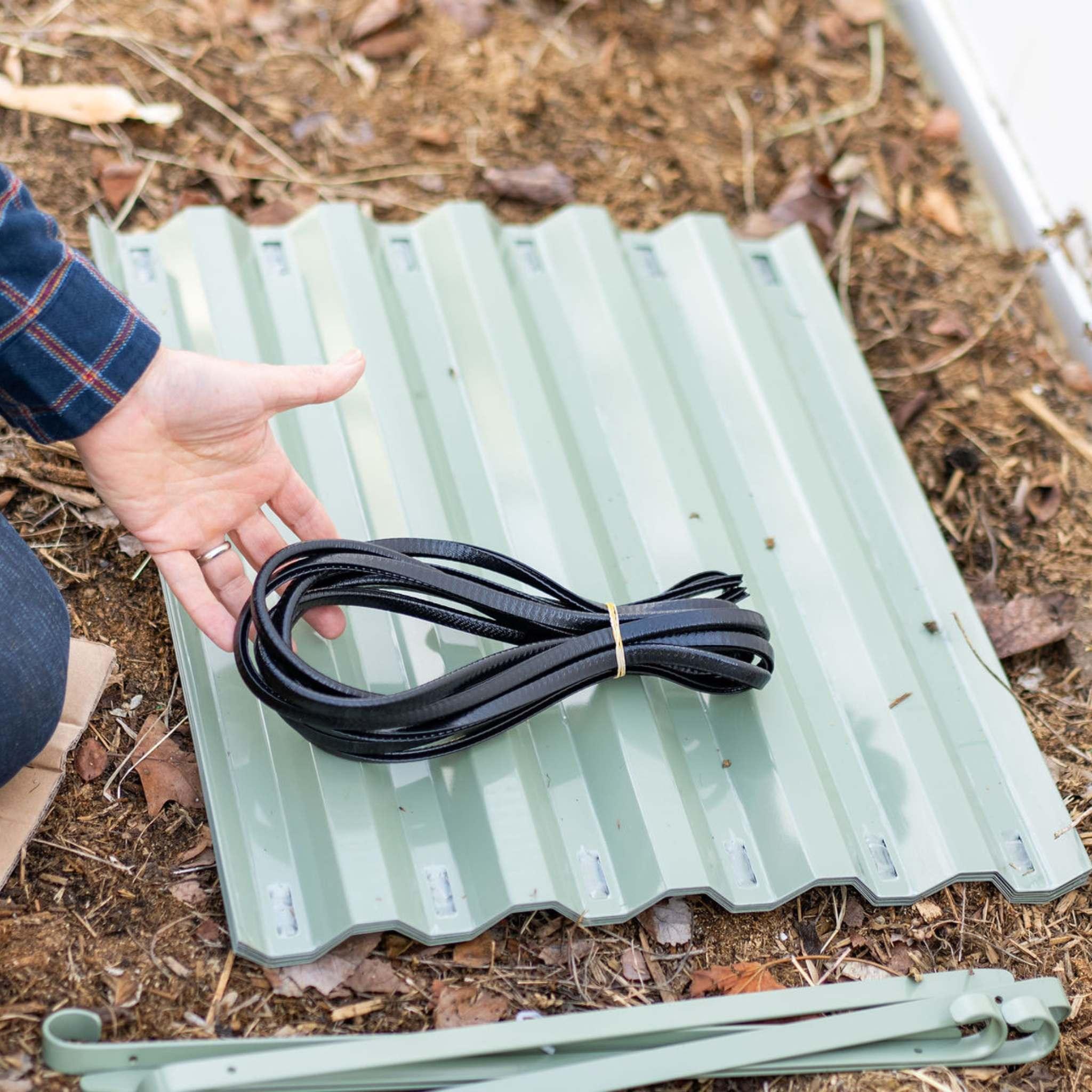 Bootstrap Farmer 17" Metal Modular Raised Garden Bed Kit | 6 in 1 "No Tools Needed" - Green Vista Living