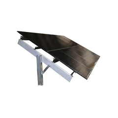 Sinclair SkyRack HD - Ground Mount Solar Rack for 12 / 18 / 24 / 36 or 48 Solar Panels | Made In USA | Engineered / Galvanized Steel | Fixed or Seasonal Tilt Adjust - Green Vista Living