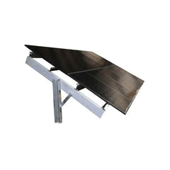 Sinclair SkyRack HD - Ground Mount Solar Rack for 12 / 18 / 24 / 36 or 48 Solar Panels | Made In USA | Engineered / Galvanized Steel | Fixed or Seasonal Tilt Adjust - Green Vista Living
