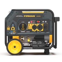FIRMAN Power Equipment Dual Fuel 4550/3650W Portable Generator Electric Start with CO Alert