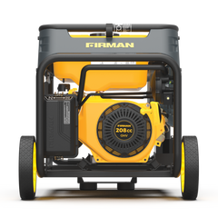 FIRMAN Power Equipment Dual Fuel 4550/3650W Portable Generator Electric Start with CO Alert