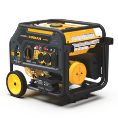 FIRMAN Power Equipment Dual Fuel 4550/3650W Portable Generator Electric Start with CO Alert