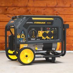 FIRMAN Power Equipment Dual Fuel Portable Generator 4550/3650W Recoil Start
