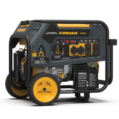 FIRMAN Power Equipment Dual Fuel Portable Generator 7125/5700W Electric Start 120/240V