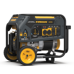 FIRMAN Power Equipment Dual Fuel 5700W Portable Generator Recoil Start 120/240V