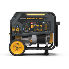 FIRMAN Power Equipment Dual Fuel Portable Generator 5700W Recoil Start 120/240V