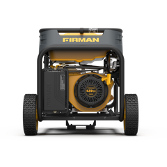 FIRMAN Power Equipment Dual Fuel Portable Generator 5700W Recoil Start 120/240V
