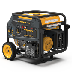 FIRMAN Power Equipment Dual Fuel Portable Generator 7500W Electric Start 120/240V