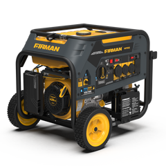 FIRMAN Power Equipment Dual Fuel Portable Generator 7500W Electric Start 120/240V