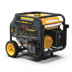 FIRMAN Power Equipment Dual Fuel Portable Generator 8000W Electric Start 120/240V