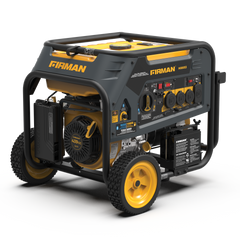 FIRMAN Power Equipment Dual Fuel Portable Generator 8000W Electric Start 120/240V