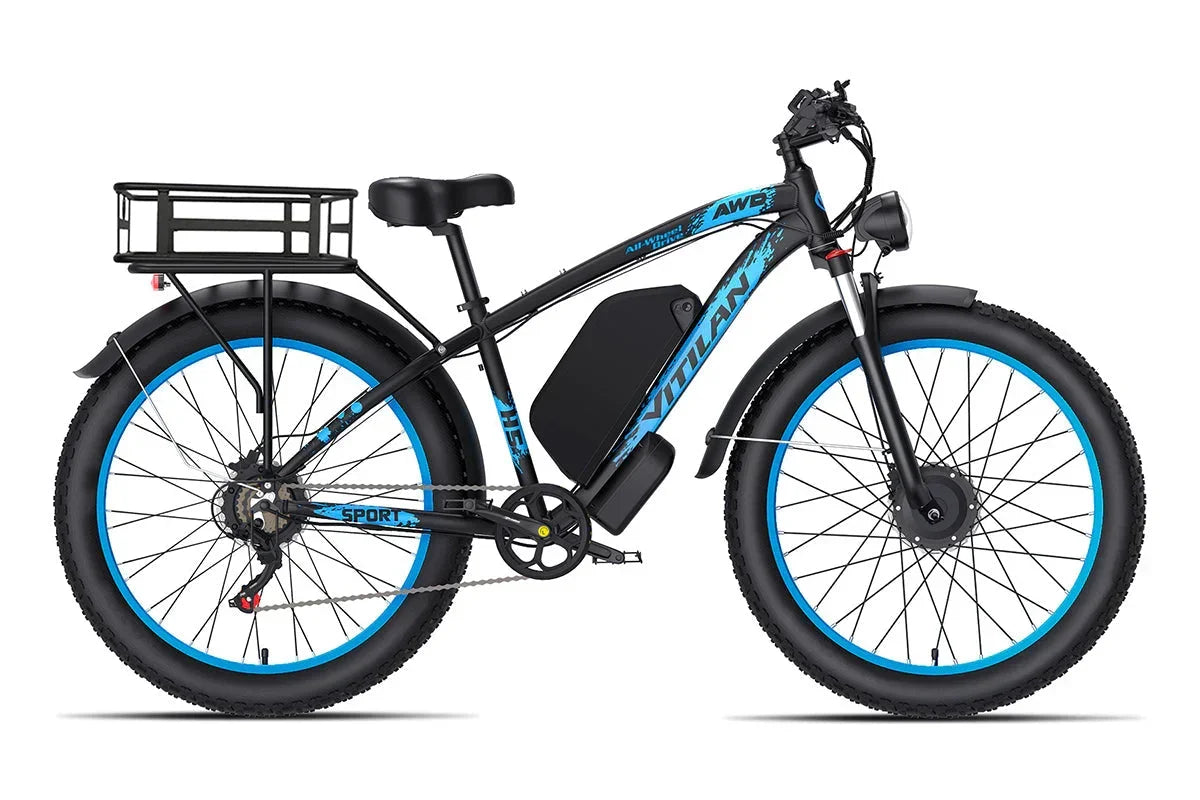Vitilan H5 Dual Motor Fat Tire Electric Bike - Green Vista Living