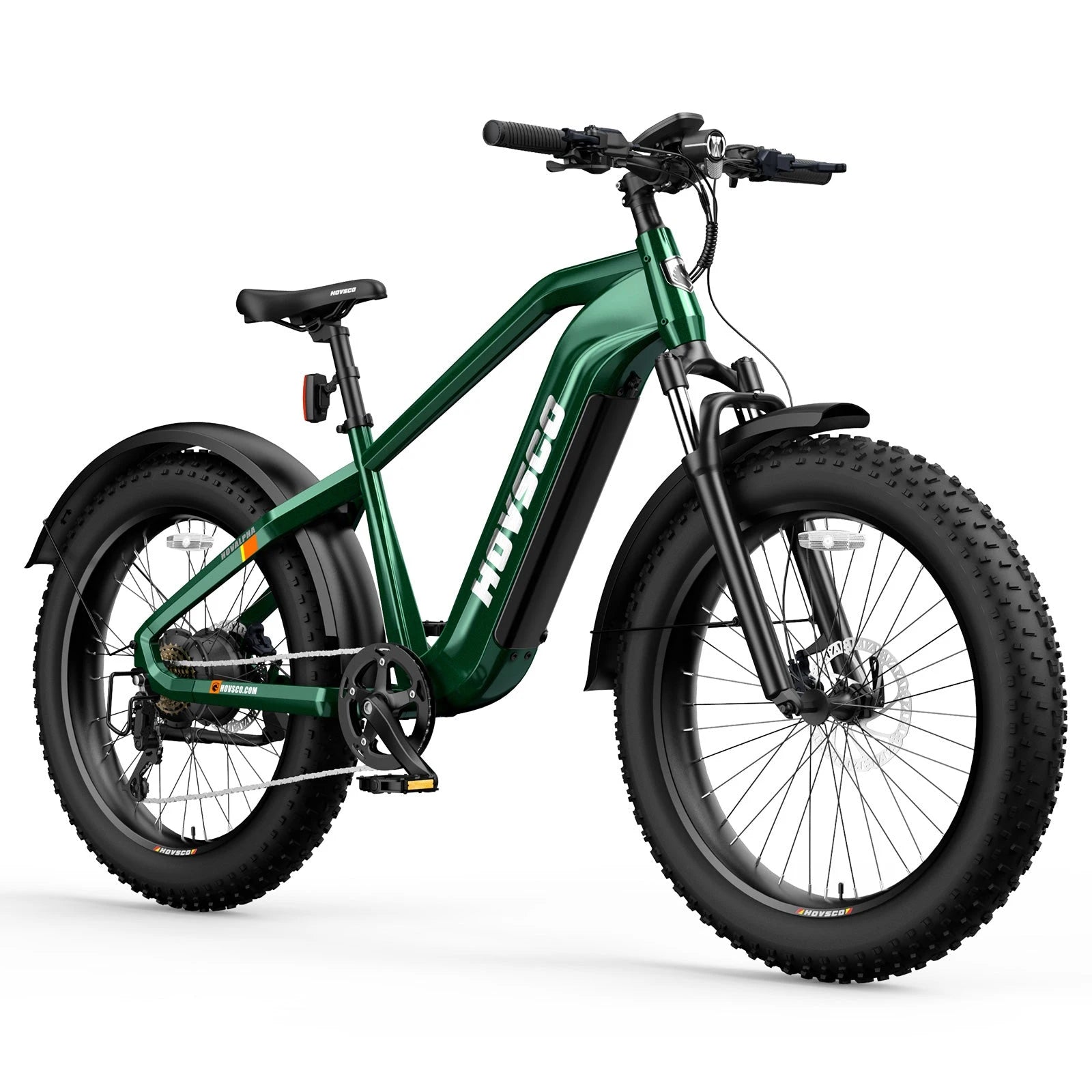 HOVSCO HovAlpha 26" Fat Tire Electric Bike - Green Vista Living
