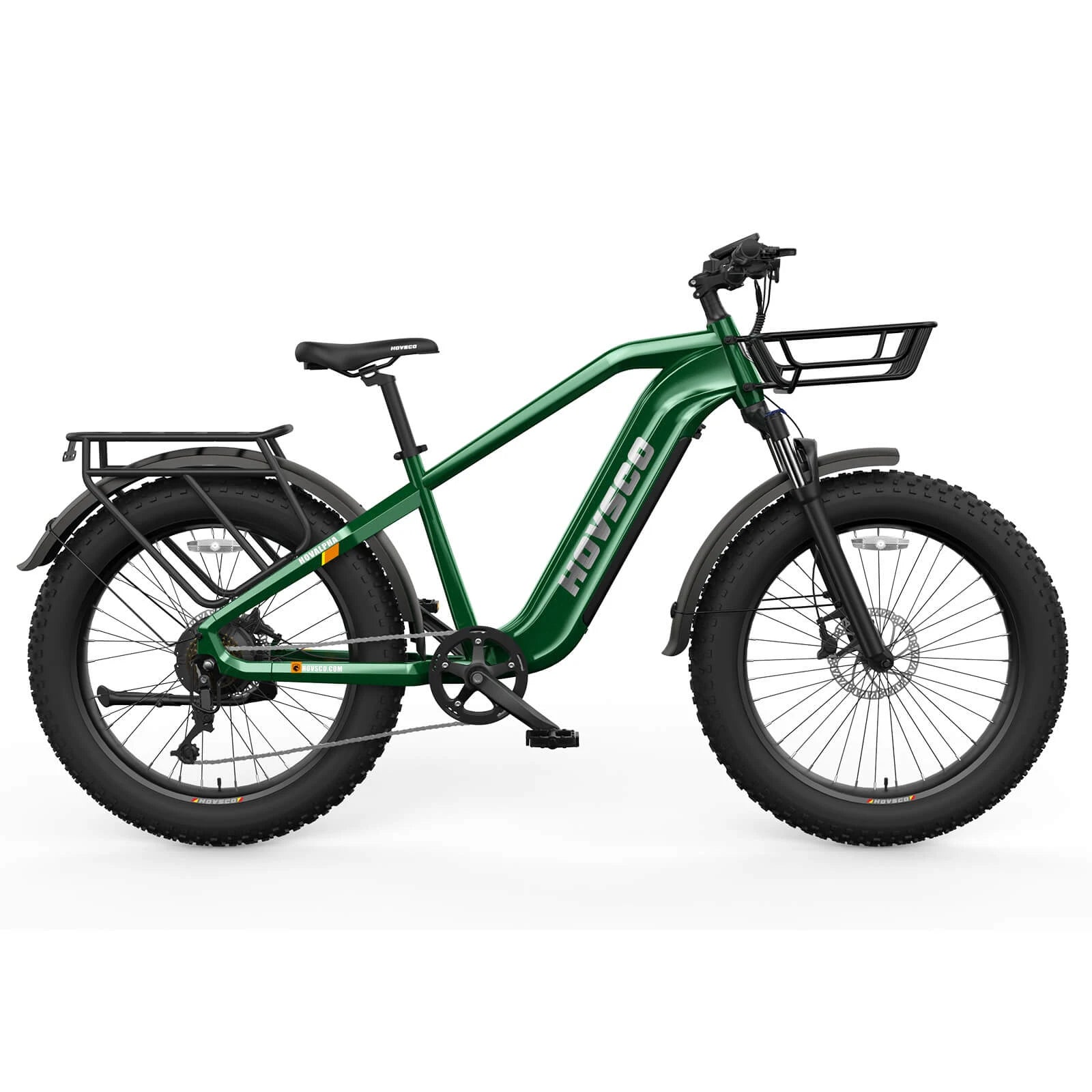 HOVSCO HovAlpha 26" Fat Tire Electric Bike - Green Vista Living