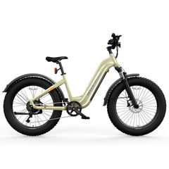HOVSCO HovAlpha 26" Step-Thru Fat Tire Ebike - Green Vista Living
