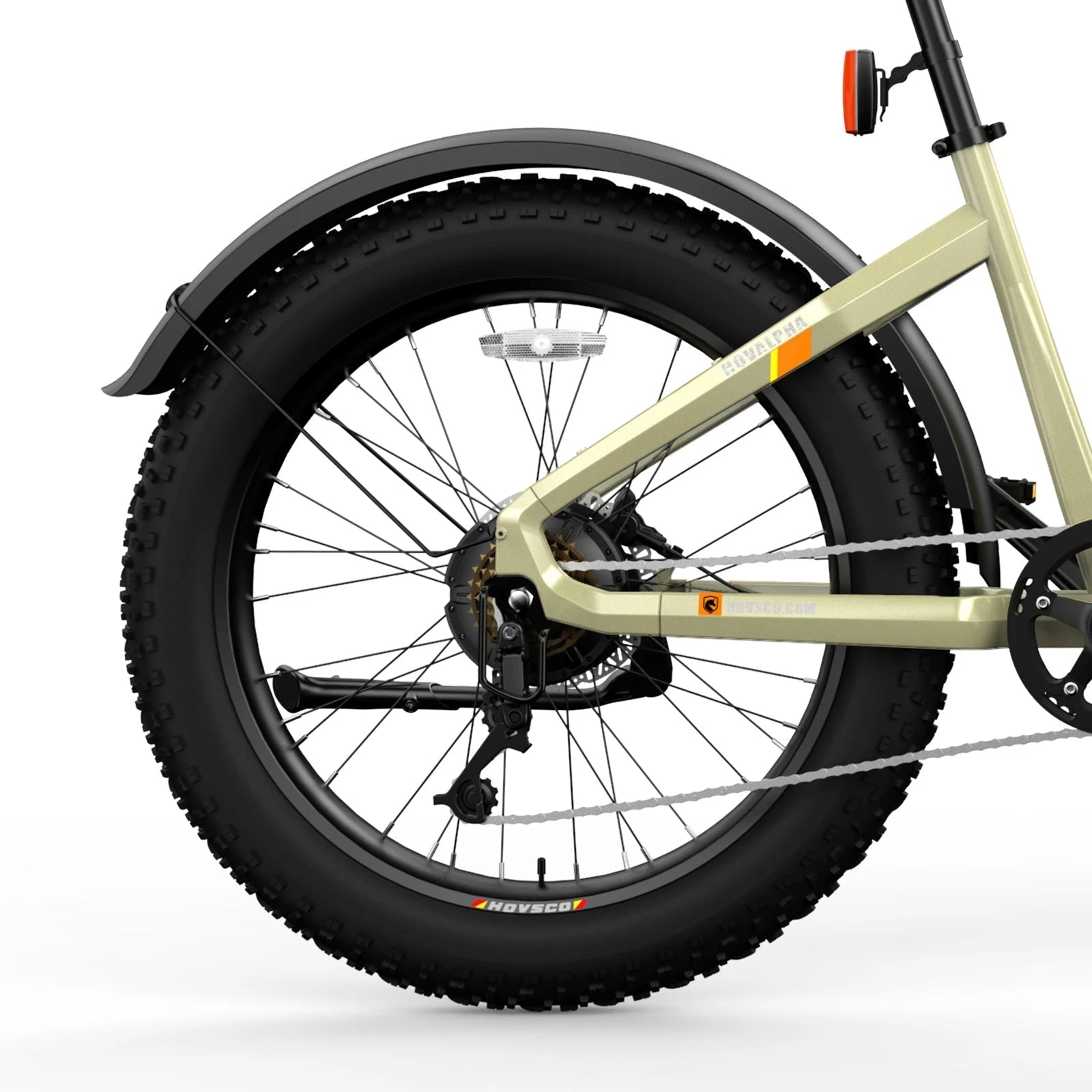 HOVSCO HovAlpha 26" Step-Thru Fat Tire Ebike - Green Vista Living