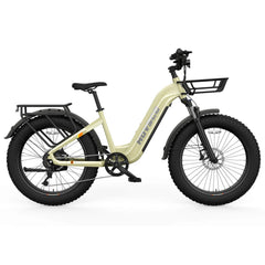 HOVSCO HovAlpha 26" Step-Thru Fat Tire Ebike - Green Vista Living