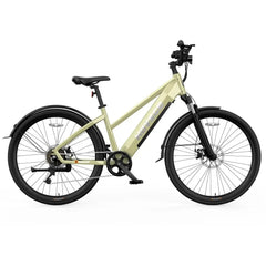HOVSCO HovCity 27.5" Step-Thru Cruiser Electric Bike For Adults - Green Vista Living
