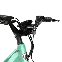 HOVSCO HovCity 27.5" Step-Thru Cruiser Electric Bike For Adults - Green Vista Living